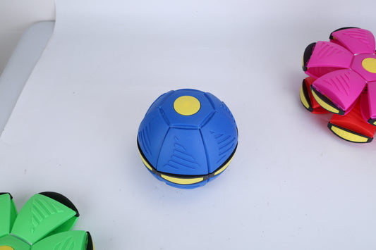 4 Pack Flying Saucer Ball Electric Colorful Flying Toy UFO Ball With LED Lights For Pet Children Outdoor Toy